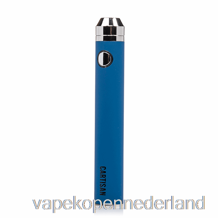 Elektronische Sigaret Vape Cartisan Button Vv 1300 510 Batterij Blauw